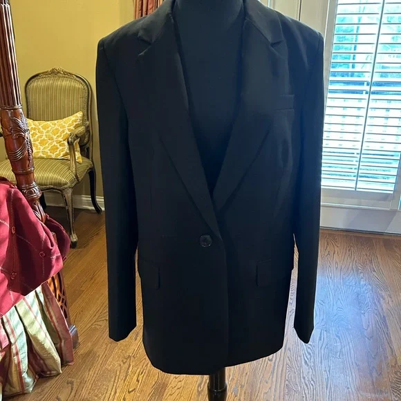 Classic Black Kline Blazer Madewell New Boyfriend size 8 2024 - Picture 2 of 6